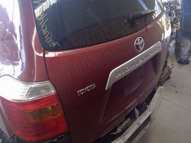 2008 TOYOTA HIGHLANDER, BURGUNDY, LIMITED, 3.5L, FWD,   Z25172